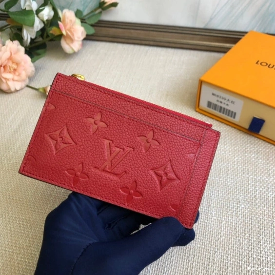 Cheap HOLDER LOUIS VUITTON ZIPPED CARD 0809